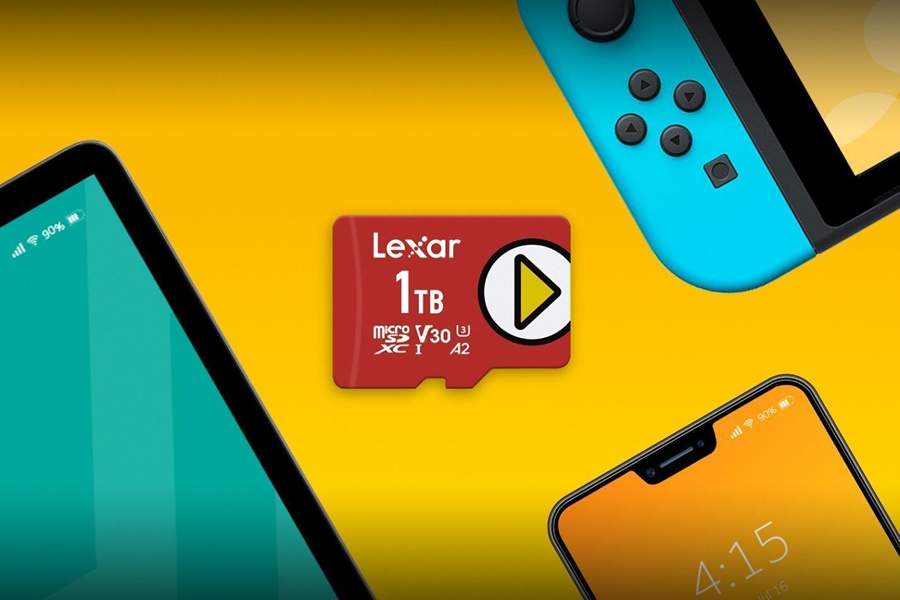 Cart&atilde;o PLAY microSDXC&trade; UHS-I da Lexar traz velocidade de transfer&ecirc;ncia r&aacute;pidas com capacidade de at&eacute; 1 TB