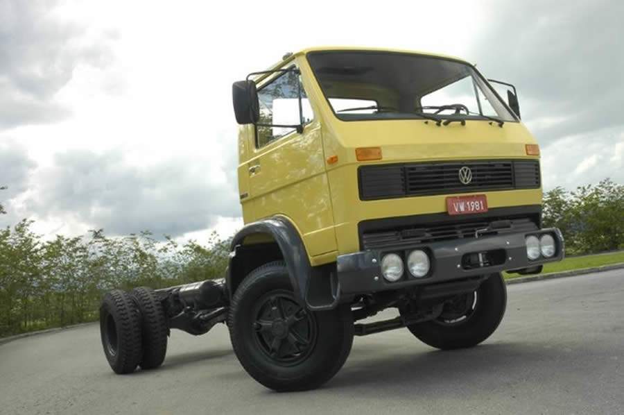 H&aacute; 40 anos, chegavam os primeiros caminh&otilde;es Volkswagen