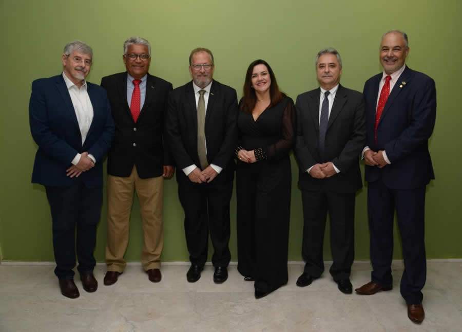 Nova diretoria eleita: Marco Cabral, Jorge Teixeira Barbosa, &Aacute;lvaro Fonseca, Claudia Regina Sacalina Camargo, Edmar Fornazzari e Gilberto Janu&aacute;rio -&nbsp;cr&eacute;dito: Antranik Photos