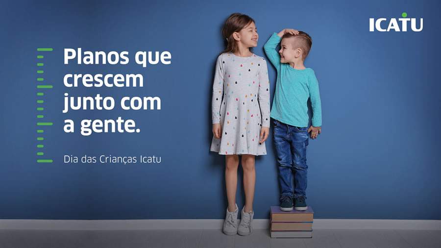 Dia das Crian&ccedil;as: Icatu apresenta campanha que destaca import&acirc;ncia da educa&ccedil;&atilde;o financeira