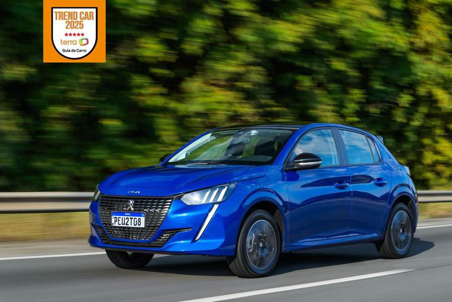 Trof&eacute;u em Dose Dupla: Peugeot Conquista Pr&ecirc;mio Trend Car 2025 Com 208 e 2008