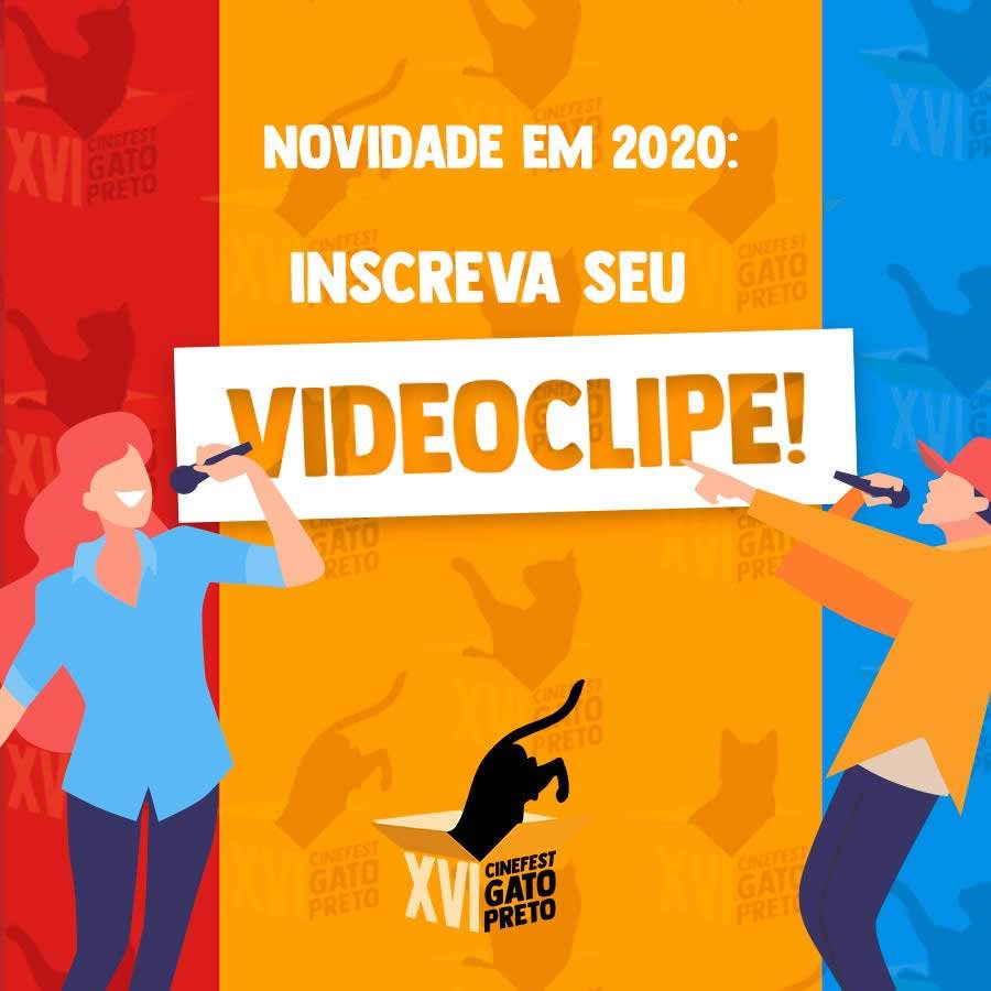 Abertas inscrições para videoclipes no CineFest Gato Preto 2020