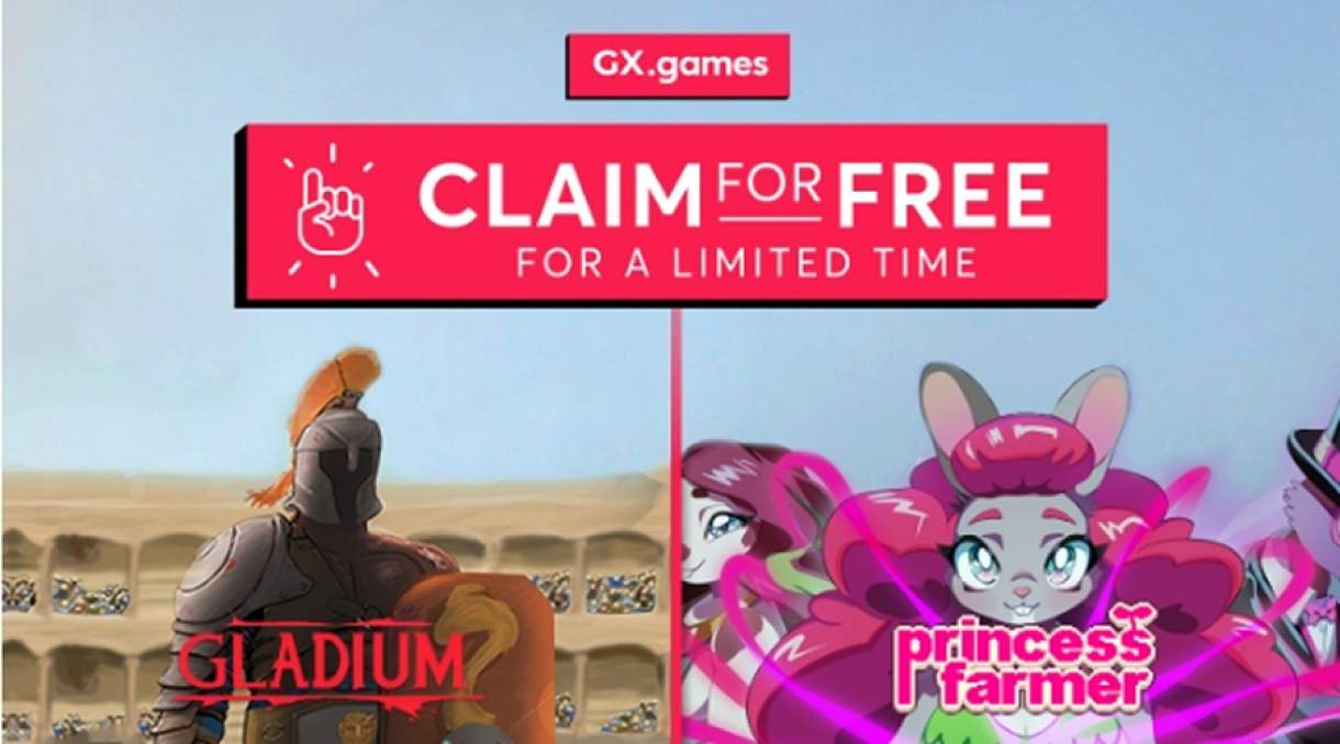 Jogos Gladium e Princess Farmer chegam ao GX.games gratuitamente