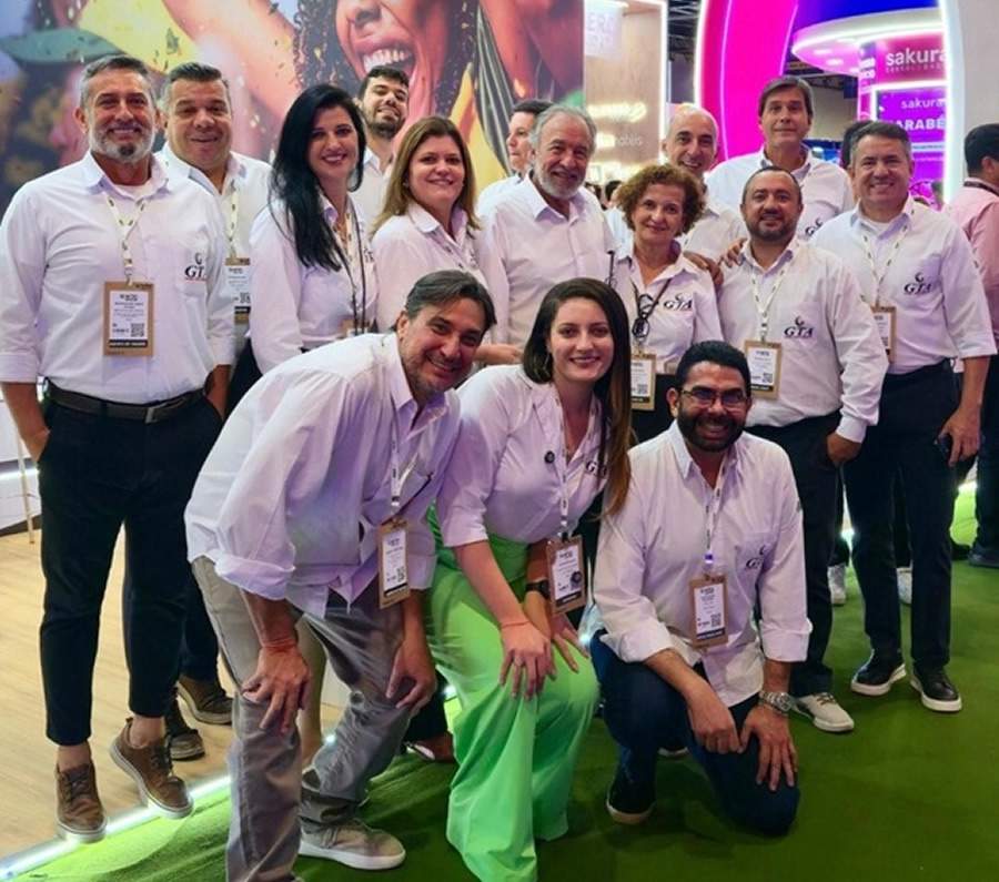    Equipe GTA reunida na WTM - Foto: Divulga&ccedil;&atilde;o