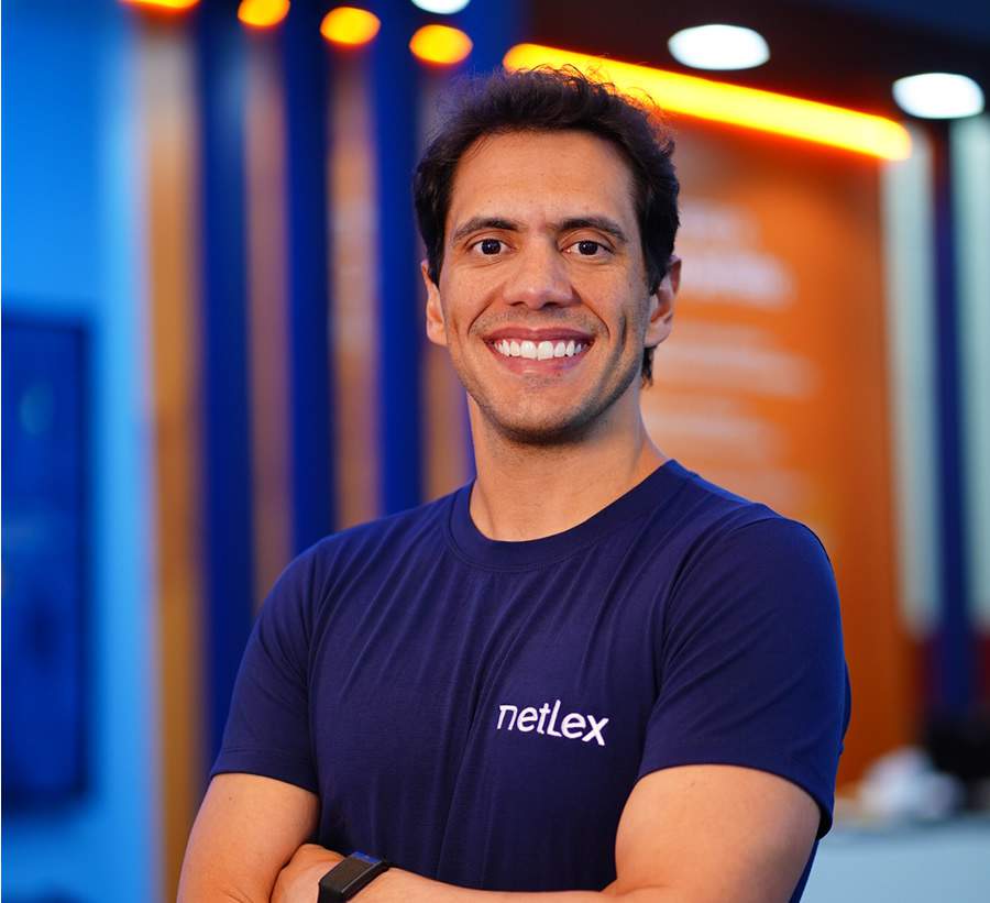 Flavio Ribeiro, fundador e CEO do netLex. Cr&eacute;dito da imagem David Rafael
