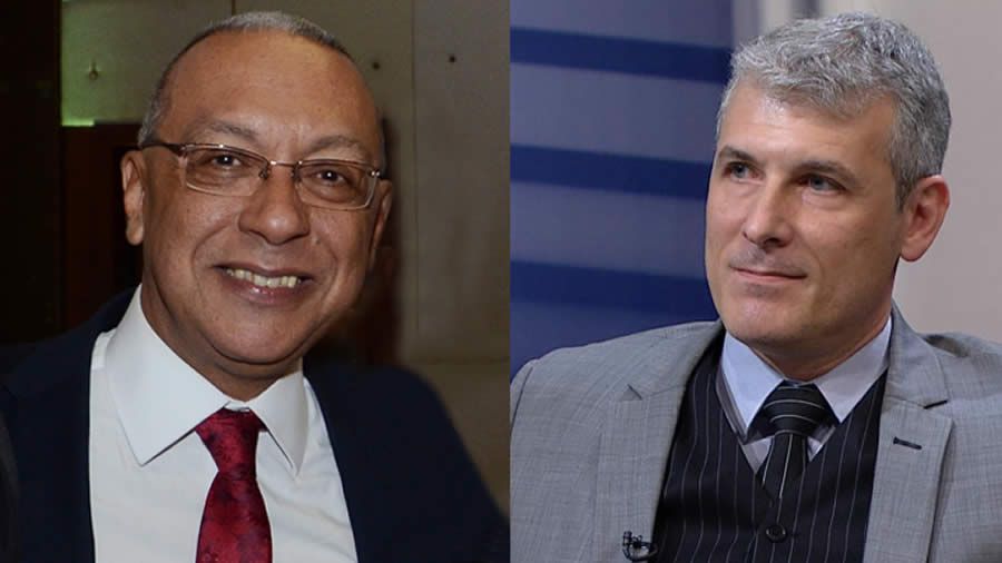 Presidente do Clube dos Seguradores da Bahia -&nbsp; Fausto D&oacute;rea / Diretor Comercial da Suhai Seguradora - Robson Tricarico