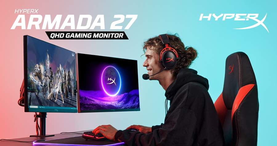 HyperX anuncia linha de monitores gamer HyperX Armada