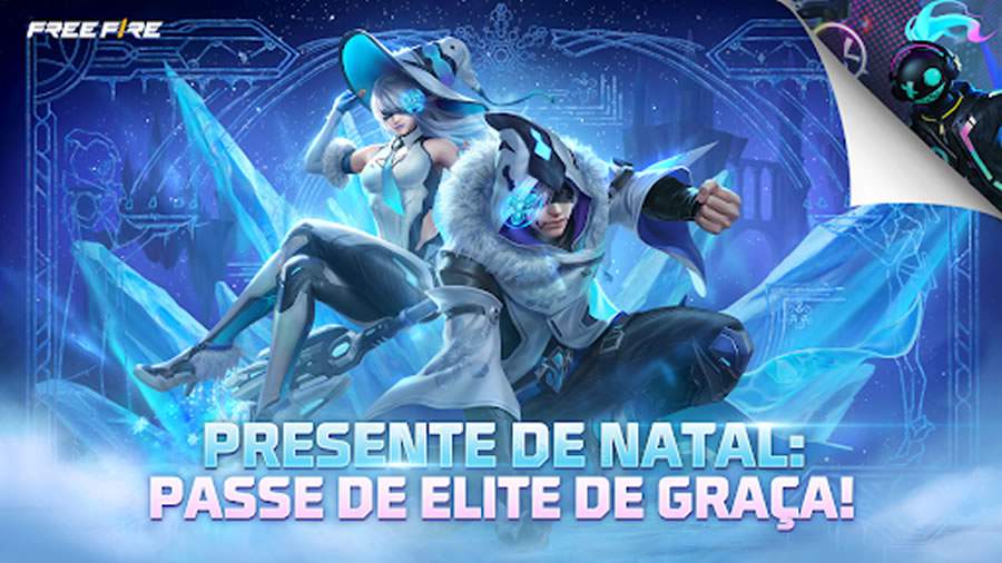 Free Fire traz neste natal Passe de Elite como presente aos f&atilde;s
