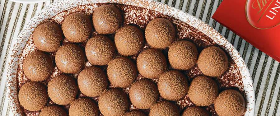 Tiramisù com trufas LINDOR