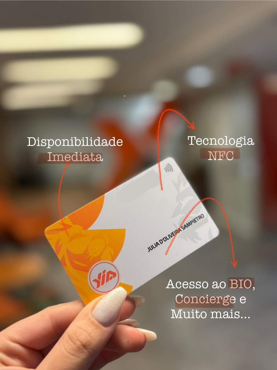 Divulgação carteirinha YIA