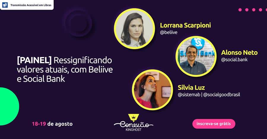 Diretor do Social Bank e CEO da Beliive debatem novos valores do empreendedorismo