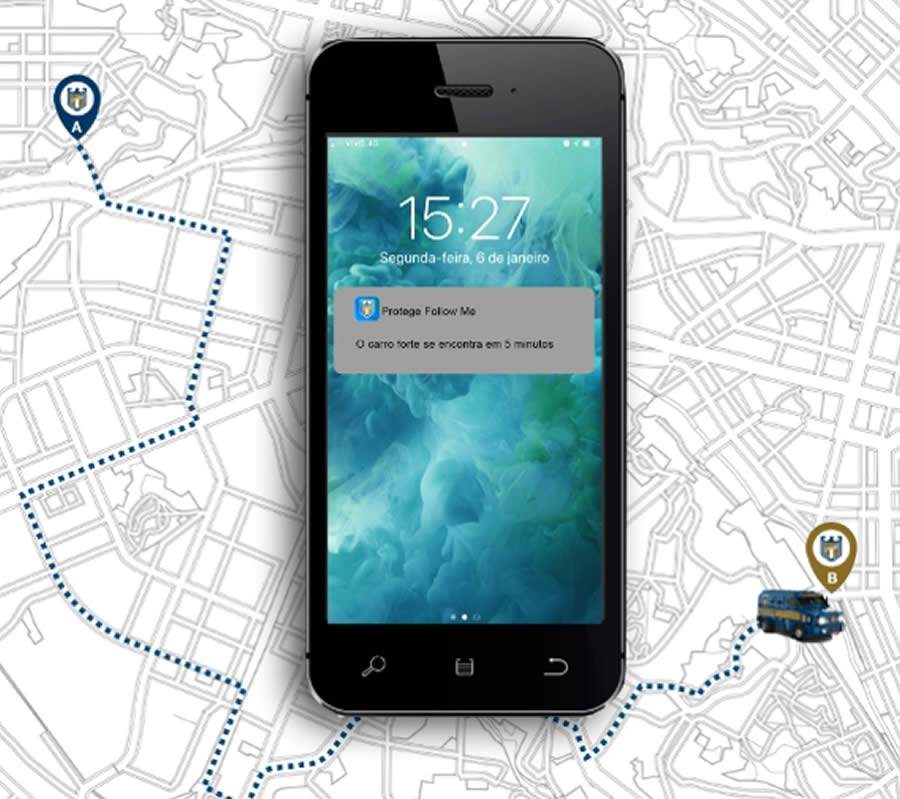 APP Follow Me do Grupo Protege