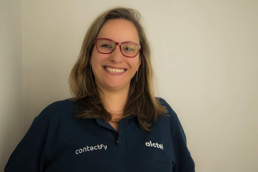 Cristiane Guedes psic&oacute;loga e l&iacute;der de pessoas da Alctel