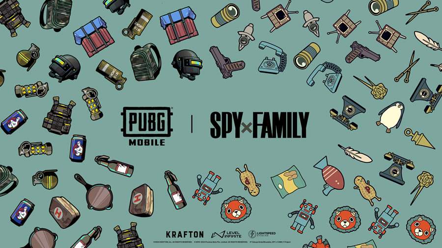 PUBG MOBILE anuncia parceria com anime de fenômeno global SPY x FAMILY