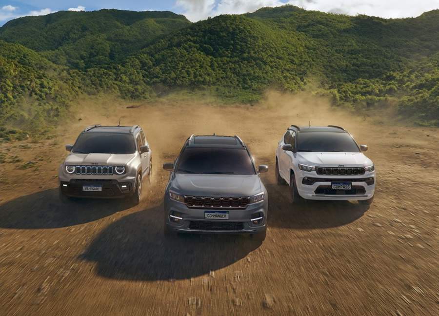 Jeep celebra 1 milh&atilde;o de SUVs vendidos no Brasil desde 2015