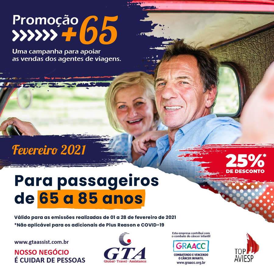 Iniciativa beneficia passageiros de 65 a 85 anos