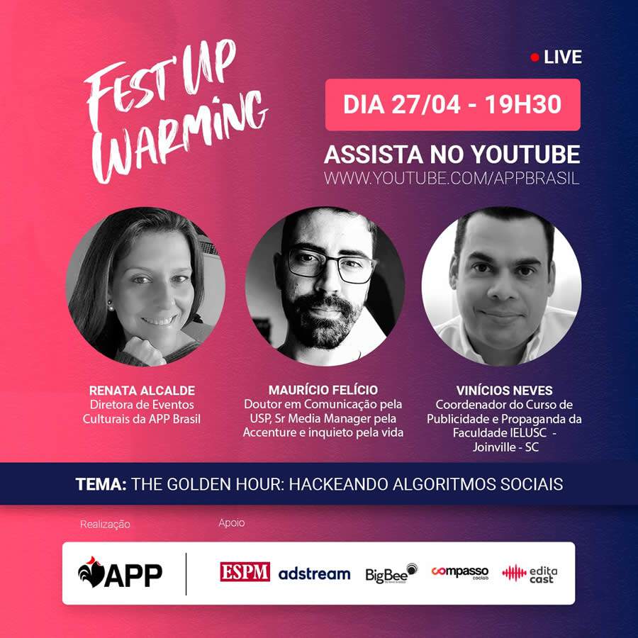 App Brasil Inicia Lives Pr&eacute; Fest&rsquo;up 2021