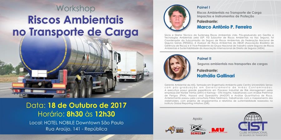 CIST - Workshop: Riscos Ambientais nos Transportes de Carga
