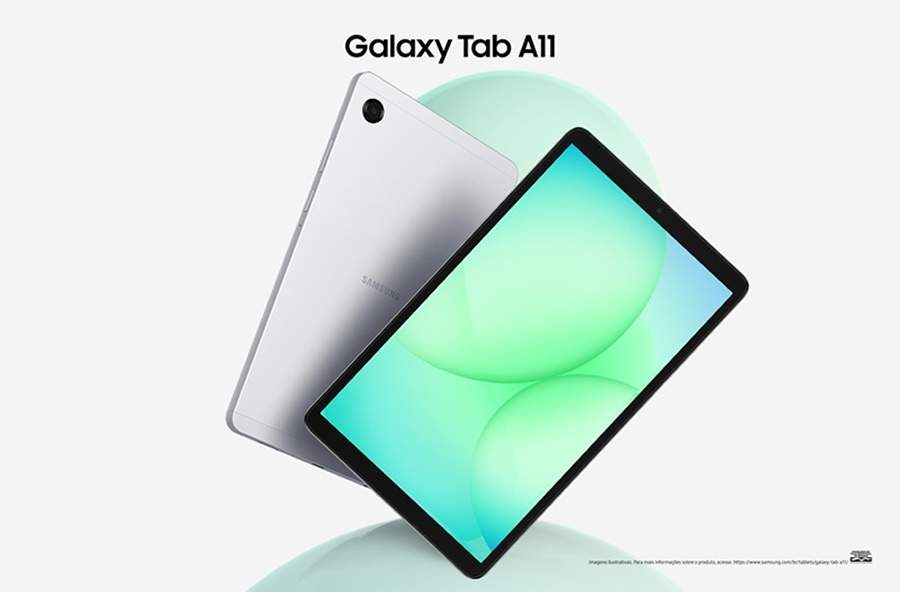Galaxy Tab A11 chega ao Brasil com inteligência artificial, alto desempenho, design premium e uma experiência totalmente Galaxy