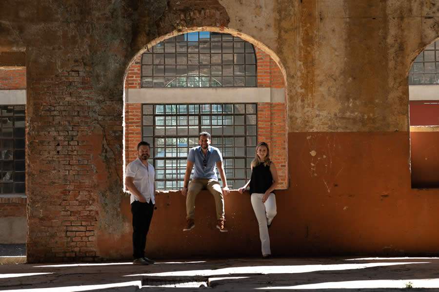 Milton Torres, Marcos Botelho e Natiele Ferreira Christofoleti, CTO, CEO e CCO do PIRA DIGITALS - Divulga&ccedil;&atilde;o