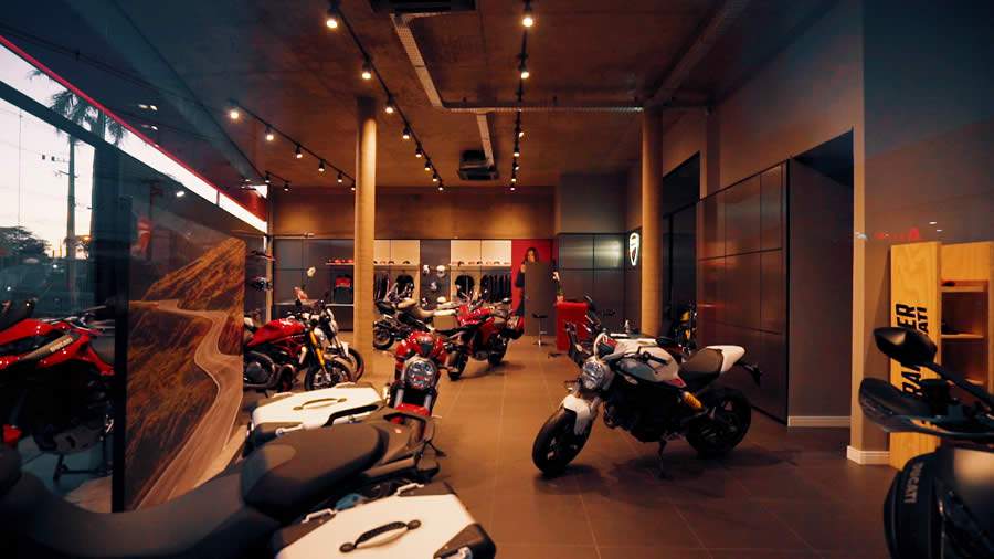 Ducati inaugura nova concession&aacute;ria no Paran&aacute;