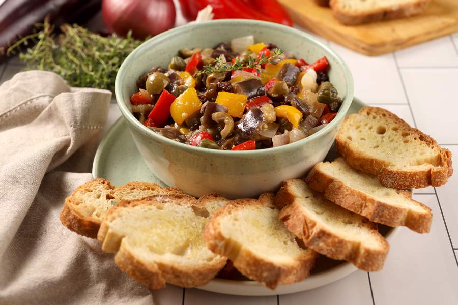Receita Castelo: Caponata Especial