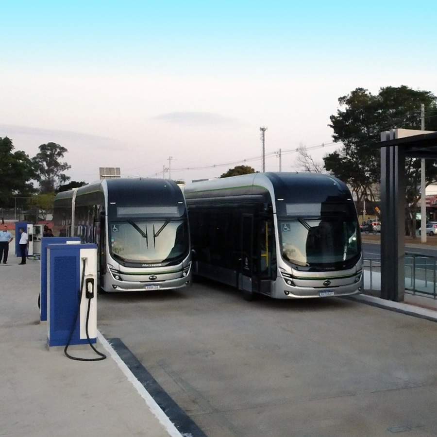 Nansen fornece infraestrutura de recarga para &ocirc;nibus el&eacute;tricos em S&atilde;o Jos&eacute; dos Campos (SP) - Divulga&ccedil;&atilde;o