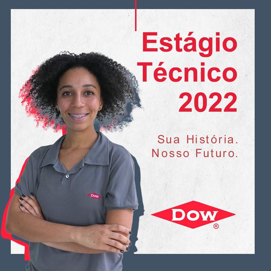 Dow prorroga até 11 de abril as inscrições para Programa de Estágio Técnico 2022