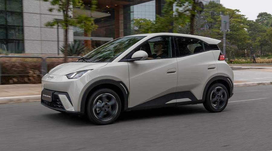 BYD Dolphin Mini, o carro el&eacute;trico mais vendido do mercado brasileiro