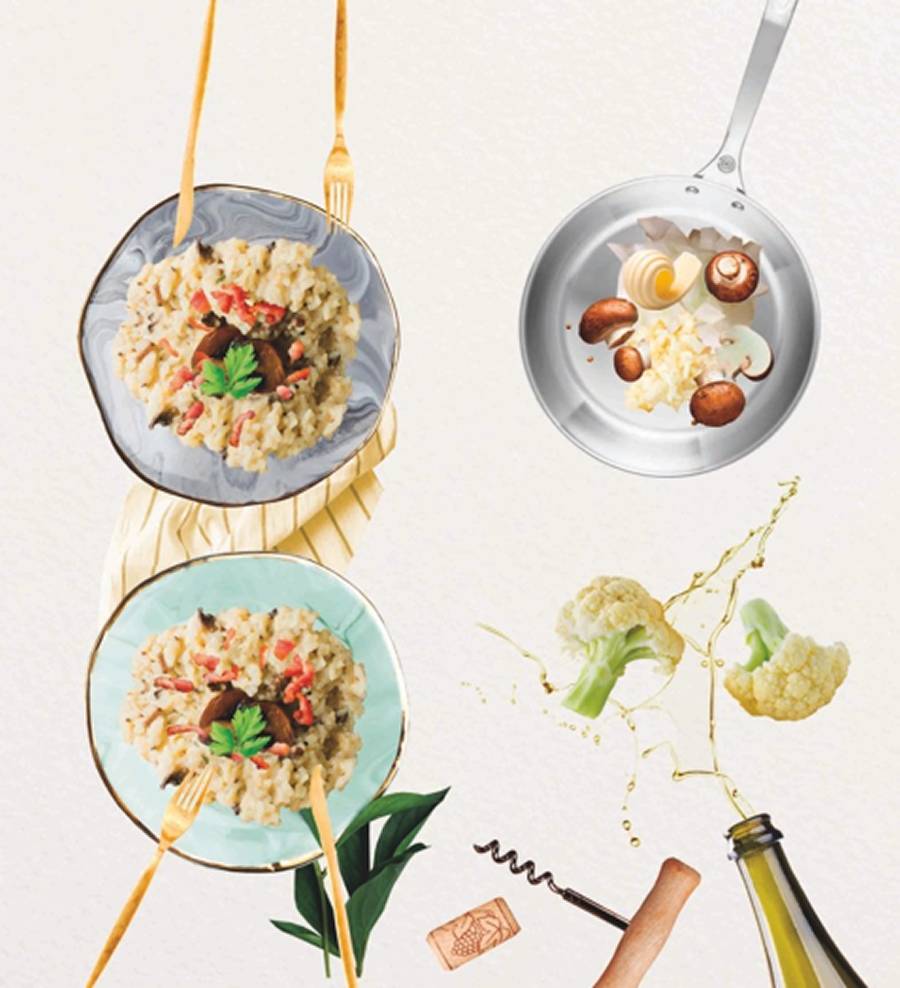 Risoto de Arroz de Couve-Flor (sem arroz)