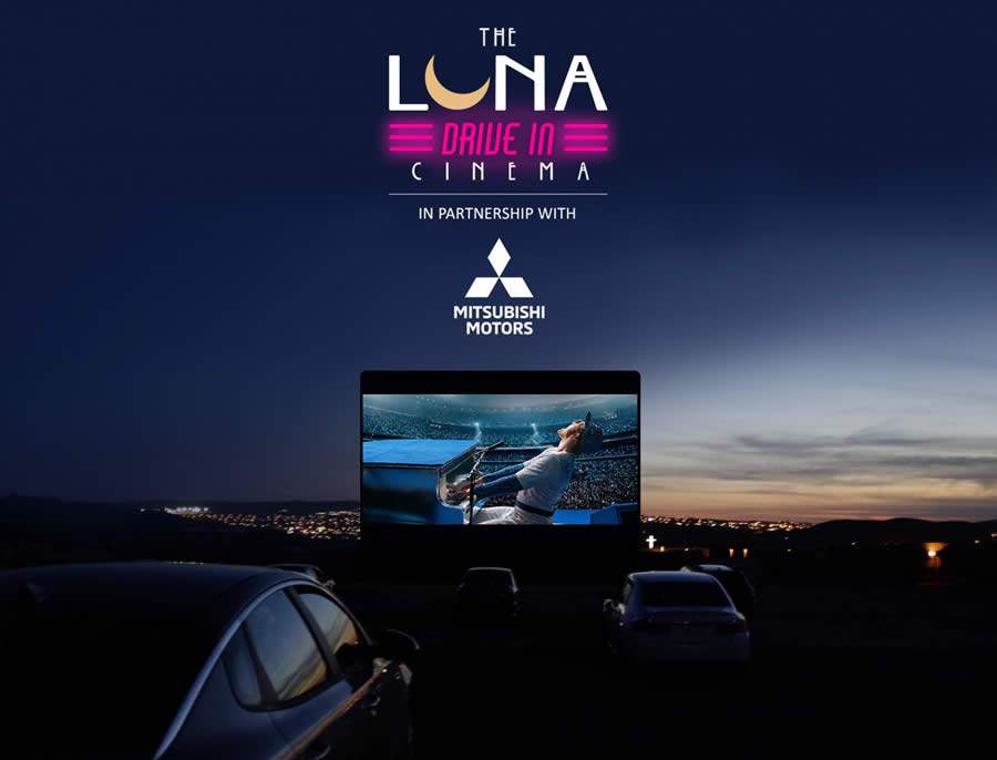Mitsubishi Motors e Luna Drive in criam cinema ao ar livre no Reino Unido - (Divulgação)