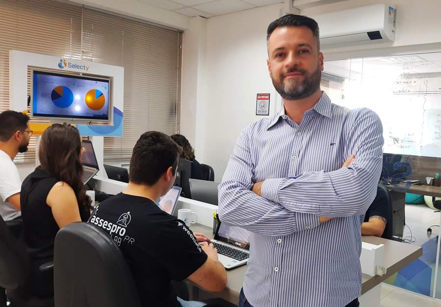 M&aacute;rcio Monson, fundador e CEO da Selecty - Divulga&ccedil;&atilde;o