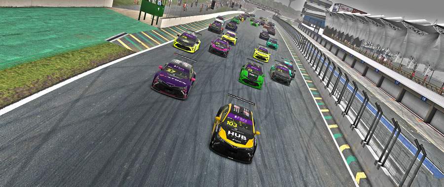   A temporada 2024 do campeonato virtual da Stock Car come&ccedil;ou em grande estilo (IRB Esports)  