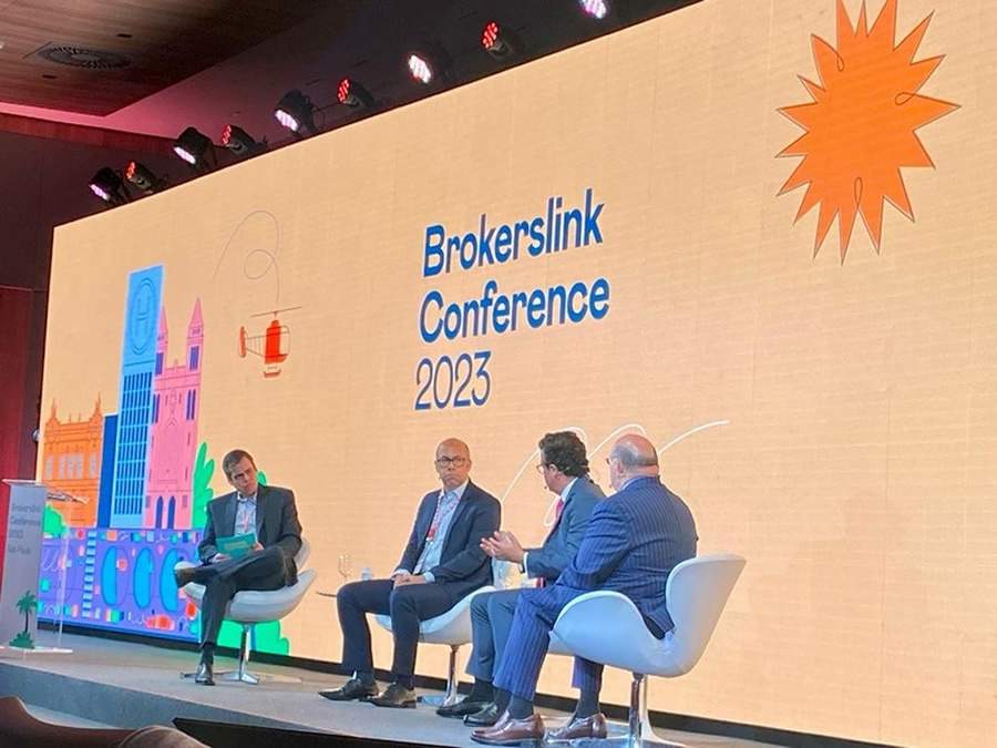 Angelo Colombo, da Swiss Re Corporate Solutions, participa da Brokerslink Conference