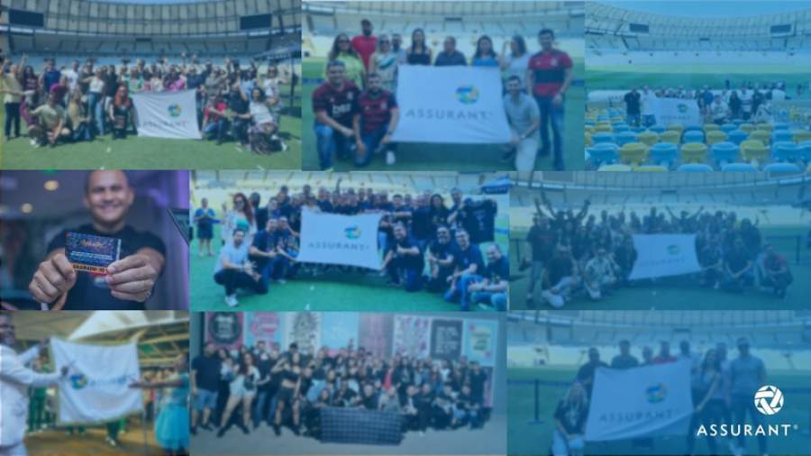 Vencedores da campanha &ldquo;Show de vendas&rdquo; Assurant durante viagem ao Rio de Janeiro - Imagem: Divulga&ccedil;&atilde;o