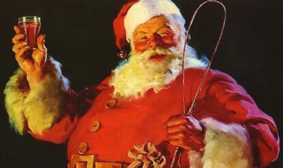 &Eacute; Fake News: n&atilde;o foi a Coca Cola que vestiu o Papai Noel de vermelho