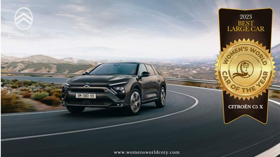 Pr&ecirc;mio Women&rsquo;s World Car of the Year elege o Citro&euml;n C5 X como o melhor carro para a fam&iacute;lia