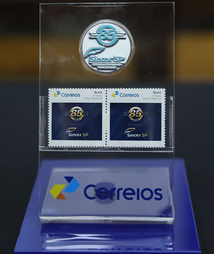 Sincor-SP ganha selo comemorativo e homenagens pelos 85 anos