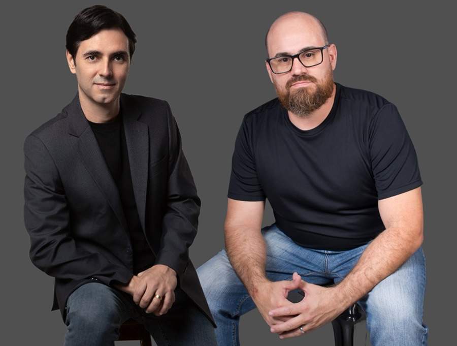 Willian Valadão e Rodrigo Grossi, sócios da Dynadok. Crédito: divulgação