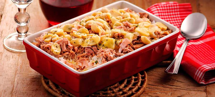 Arroz de Forno com Atum