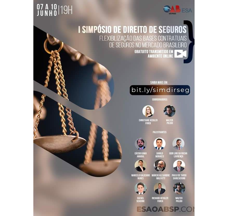 Richard Furck &eacute; convidado para o I Simp&oacute;sio de Direito de Seguros