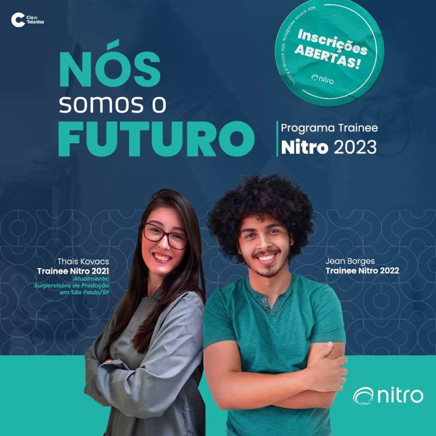 Nitro abre inscrições para Programa de Trainee 2023