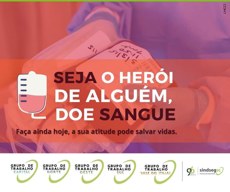 Seja o Her&oacute;i de Algu&eacute;m, Doe Sangue