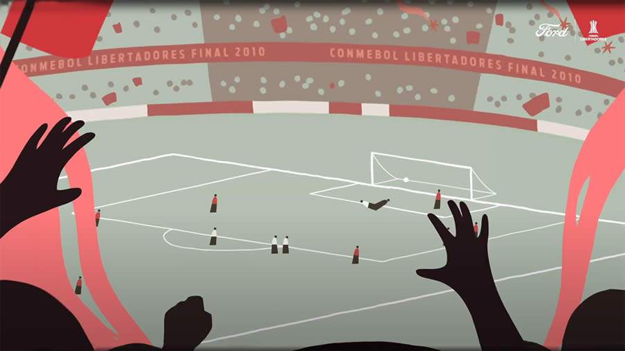 Ford mostra grandes aventuras vividas por clientes para torcer pelo seu time na Libertadores