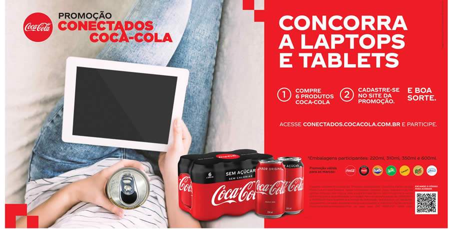 Coca-Cola lança promoção “Conectados Coca-Cola”