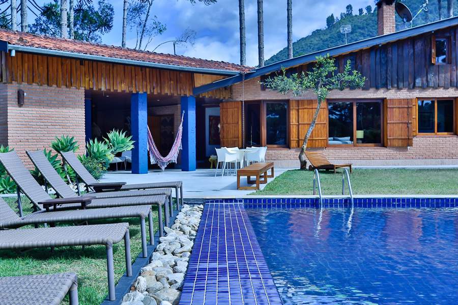 Foto de uma das casas geridas pela WelHome, localizada em Campos do Jordão - Divulgação/FACES Comunicação