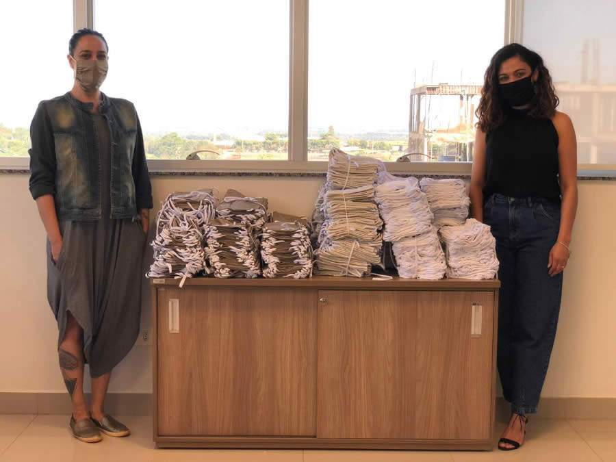 Unimed Londrina doa 2 mil m&aacute;scaras de tecido para a Secretaria Municipal do Idoso