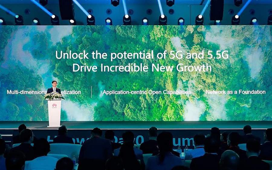 Li Peng da Huawei: assistimos a um novo crescimento na comercializa&ccedil;&atilde;o do 5G e do novo 5.5G
