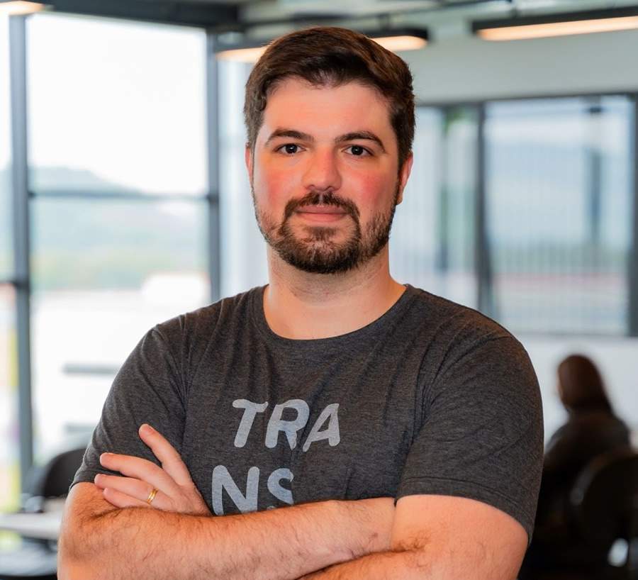 Foto: Rodrigo Kratzer, CFO da Transfeera. Crédito da imagem: Leoh Julio.