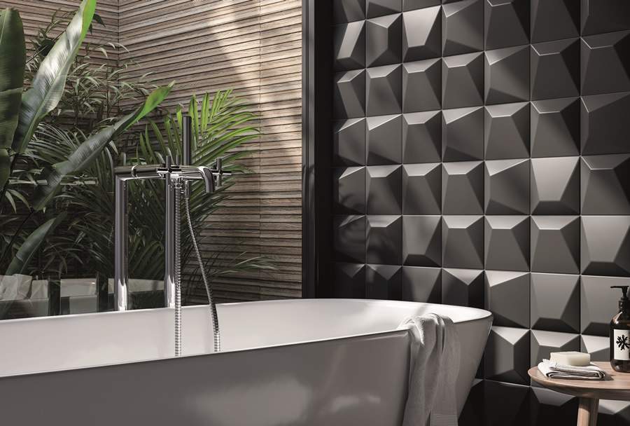 Linha Block, da Roca Cer&aacute;mica